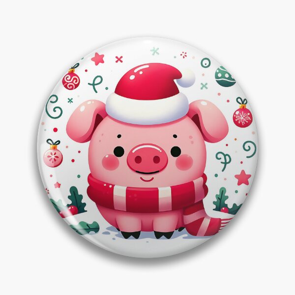Item preview, Cute pig christmas designed and sold by Suukunna.