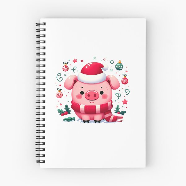 Item preview, Cute pig christmas designed and sold by Suukunna.