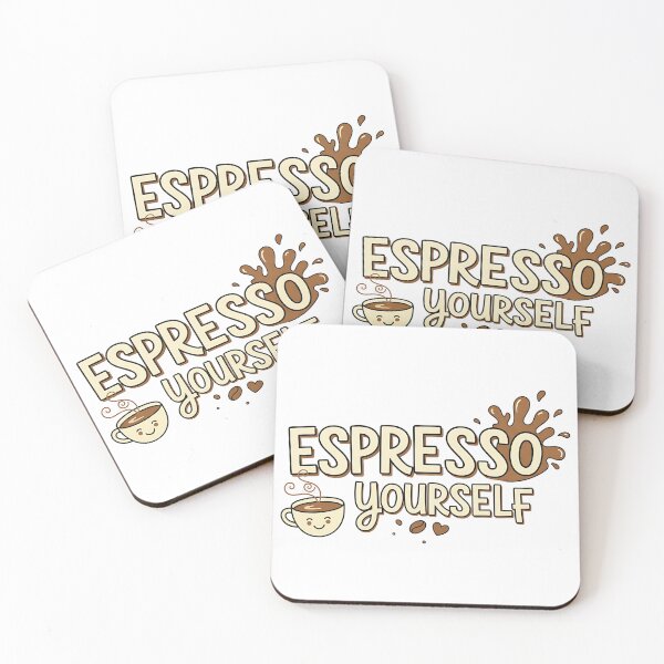 Item preview, Espresso Yourself Shirt – Funny Coffee Lover & Barista Tee designed and sold by Muzgle.