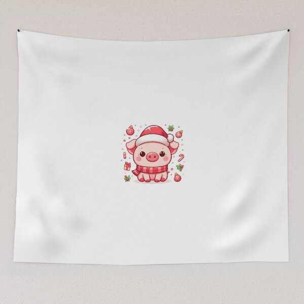 Item preview, Cute pig christmas designed and sold by Suukunna.