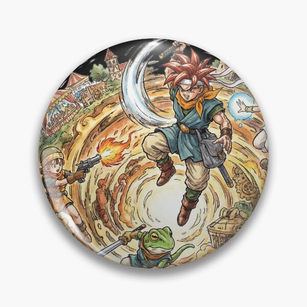 Item preview, Chrono Trigger SNES Classic RPG Gaming Tribute designed and sold by Senpaiwaves.