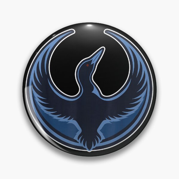 Item preview, Minnesota Rebel Loon Symbol – Minimalist Bird of Freedom & Silent Rebellion designed and sold by ohmylore-arts.