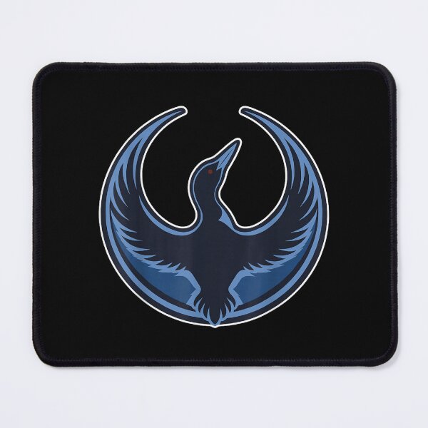 Item preview, Minnesota Rebel Loon Symbol – Minimalist Bird of Freedom & Silent Rebellion designed and sold by ohmylore-arts.