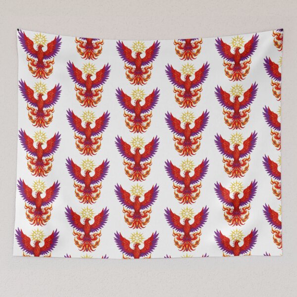 Item preview, Rising Phoenix Pagan Fire Bird  designed and sold by TeeARTHY.