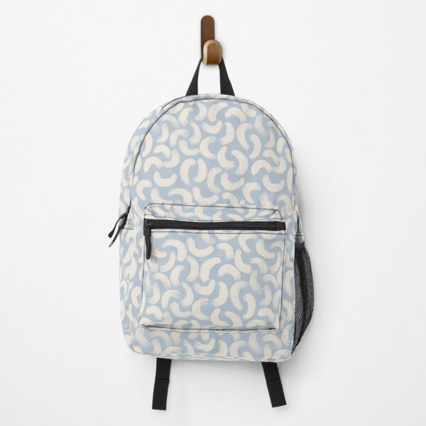 Item preview, Boho gouache brush strokes in pastel blue designed and sold by Illustrated by Nat.