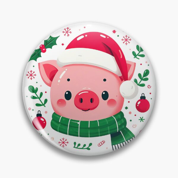 Item preview, Cute pig christmas designed and sold by Suukunna.