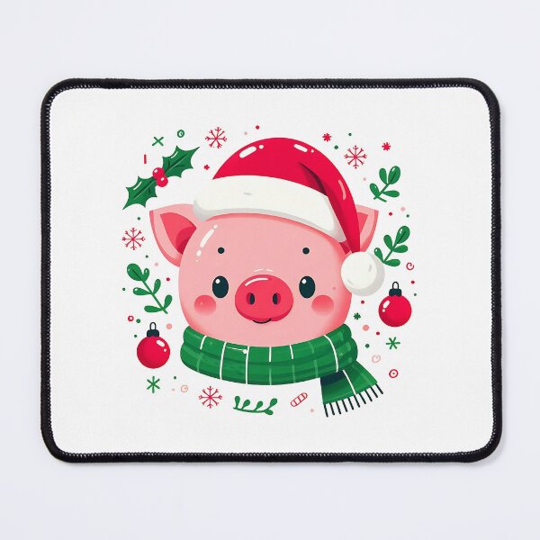 Item preview, Cute pig christmas designed and sold by Suukunna.