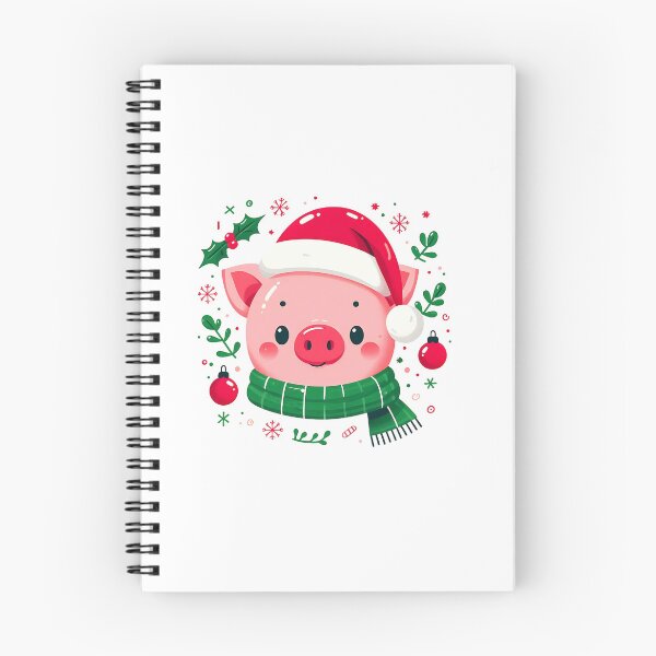 Item preview, Cute pig christmas designed and sold by Suukunna.