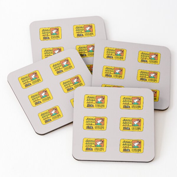 Item preview, Maisy’s Library Card designed and sold by lalashellsArt.