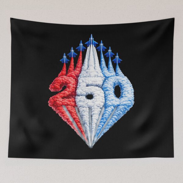 Item preview, 250 Years America 250 1776 2026 250th Anniversary US Flag  designed and sold by Starry Night Creative Art.