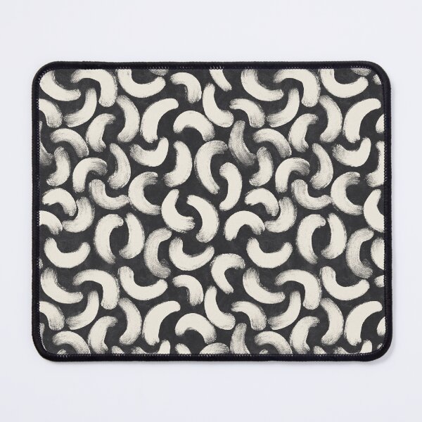 Item preview, Boho gouache brush strokes in black and white designed and sold by Illustrated by Nat.