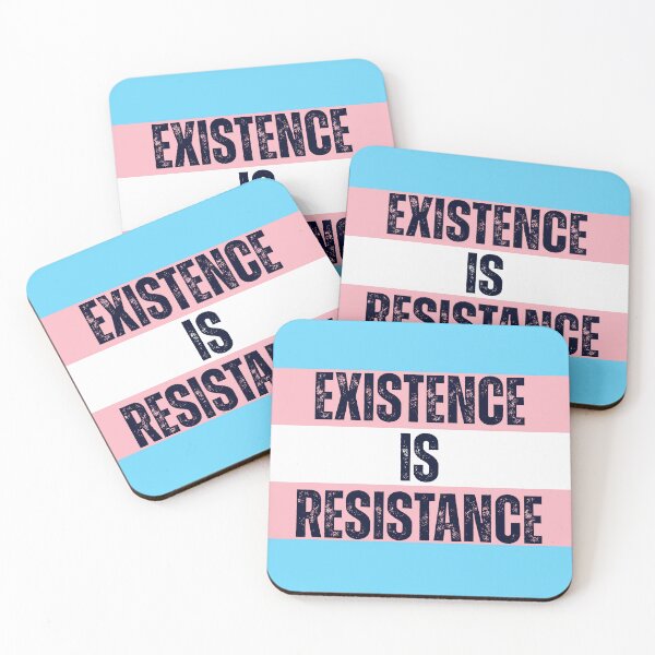 Item preview, Existence is Resistance designed and sold by Lone Frog.