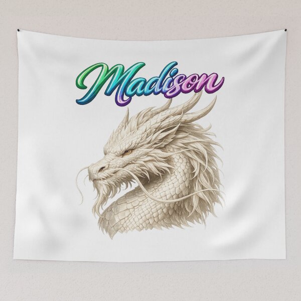Item preview, Madison Dragon Zodiac — Power and Wisdom of the Chinese Dragon designed and sold by AlexLineArt.