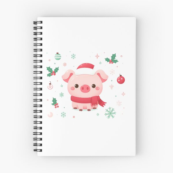 Item preview, Cute pig christmas designed and sold by Suukunna.