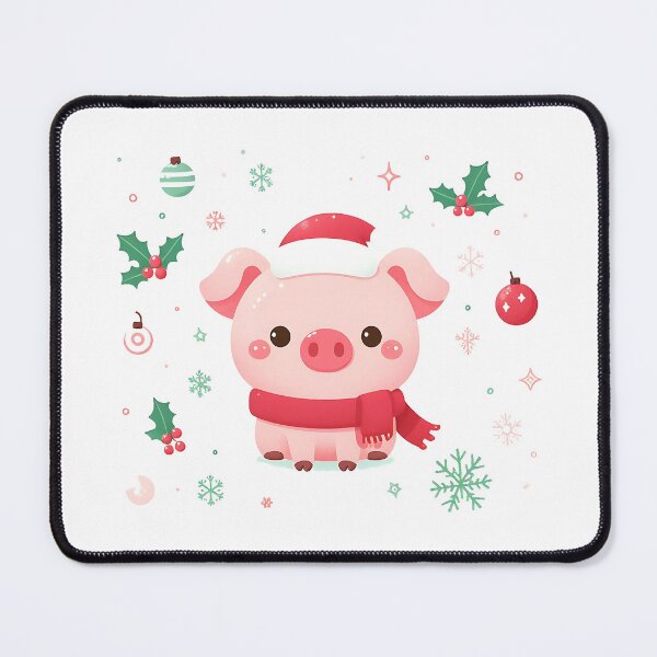 Item preview, Cute pig christmas designed and sold by Suukunna.