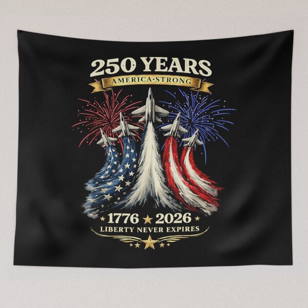 Item preview, 250 Years America 250 1776 2026 250th Anniversary US Flag  designed and sold by Starry Night Creative Art.