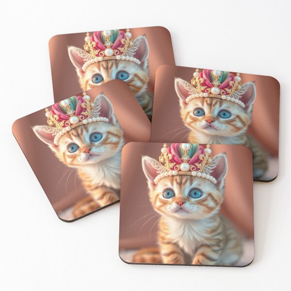 Item preview, Pretty Kitty with Crown designed and sold by SeaJayEmmm.