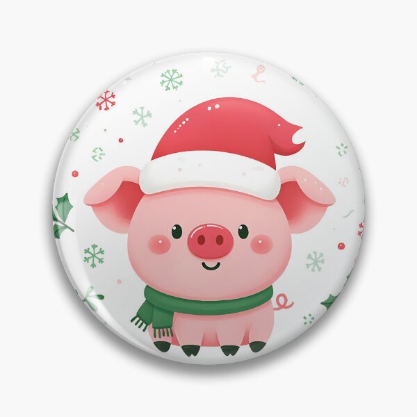 Item preview, Cute pig christmas designed and sold by Suukunna.