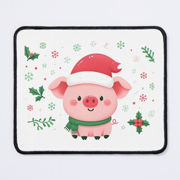 Item preview, Cute pig christmas designed and sold by Suukunna.