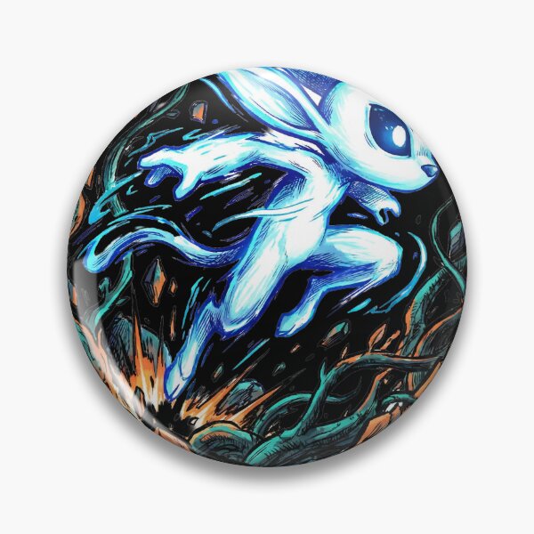 Item preview, Gorgeous Ori and the Blind Forest Will of the Wisps Spirit Guardian Niwen Nodeless Tree Ku Moon Studios Metroidvania Adventure Fan Art Portrait Poster T-Shirt Sticker Print Gift designed and sold by Senpaiwaves.