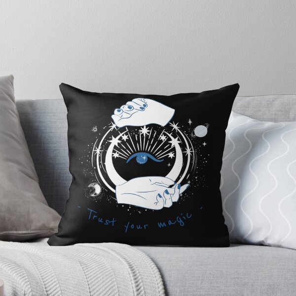 Item preview, Trust Your Magic – Witchy Moon & Intuition Design designed and sold by FusionTeeDesign.