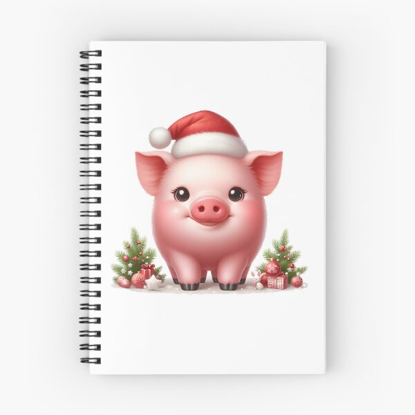 Item preview, Cute pig christmas designed and sold by Suukunna.