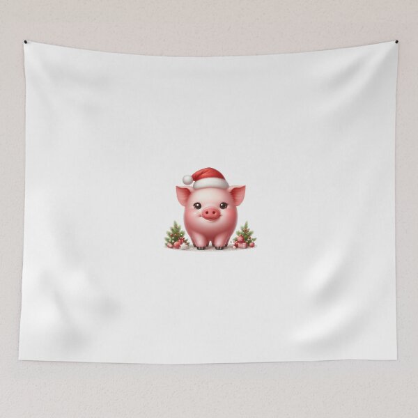 Item preview, Cute pig christmas designed and sold by Suukunna.
