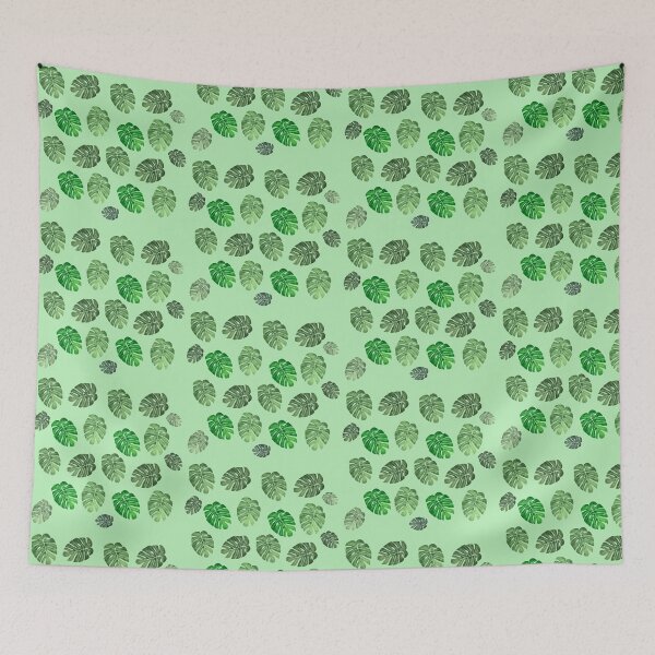 Item preview, Tropical Green Plant Leafs Stickers Prints Posters Wall Art Magnet Home Coffee Cup Decoration TShirt Stationary Notebook Magnet Hat Kitchen Work School Office Redbubble Shop designed and sold by Saritas Boutique Shop.