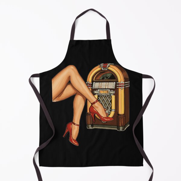 Item preview, Rockabilly 50s Heels Pin Up Legs Jukebox Retro Gift designed and sold by Pineapple-Tree.