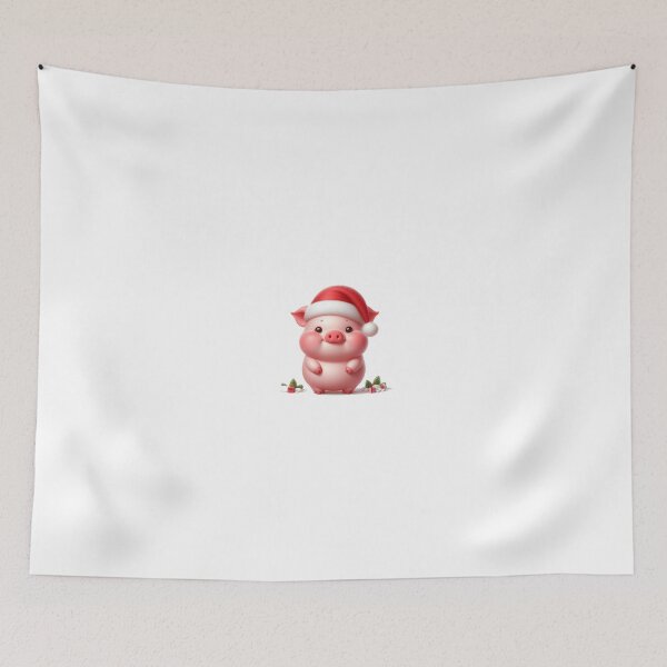 Item preview, Cute pig christmas designed and sold by Suukunna.