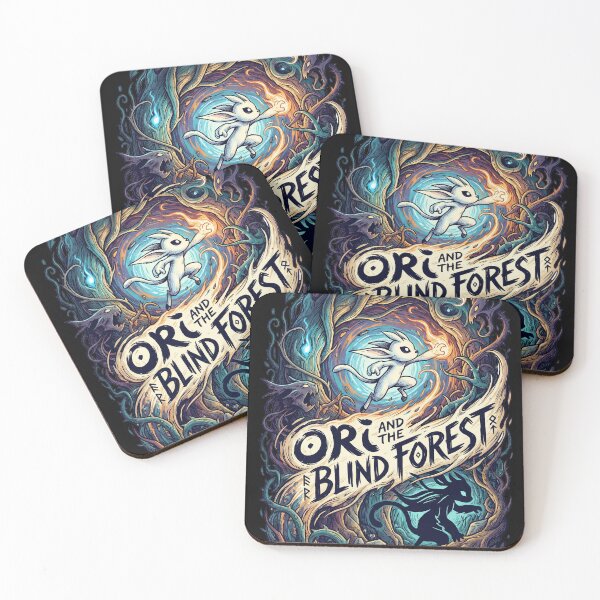 Item preview, Ori and the Blind Forest Will of the Wisps Spirit Guardian Niwen Nodeless Tree Ku Moon Studios Metroidvania Adventure Fan Art Portrait Poster T-Shirt Sticker Print Gift designed and sold by Senpaiwaves.