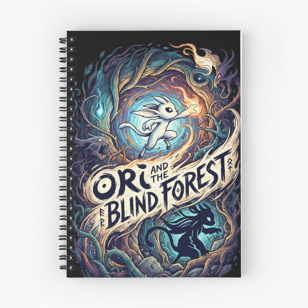 Item preview, Ori and the Blind Forest Will of the Wisps Spirit Guardian Niwen Nodeless Tree Ku Moon Studios Metroidvania Adventure Fan Art Portrait Poster T-Shirt Sticker Print Gift designed and sold by Senpaiwaves.