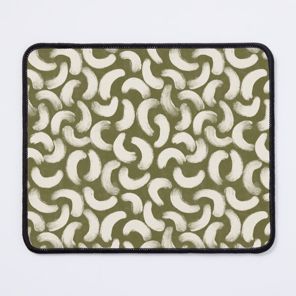 Item preview, Boho gouache brush strokes in olive green designed and sold by Illustrated by Nat.