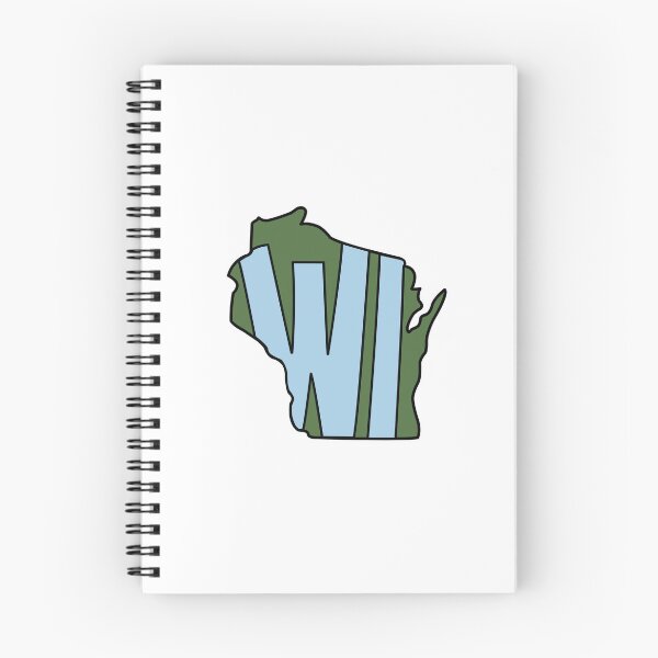 Item preview, Blue & green Wisconsin state designed and sold by Kayla Mitchell.