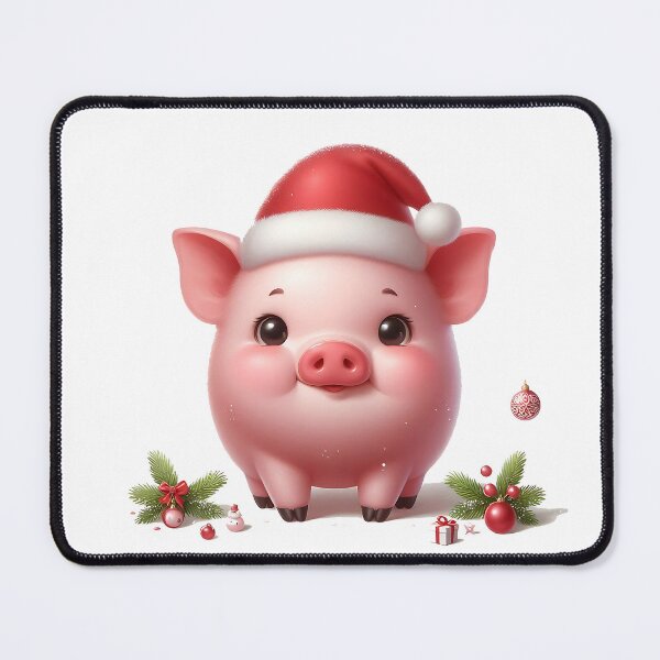 Item preview, Cute pig christmas designed and sold by Suukunna.