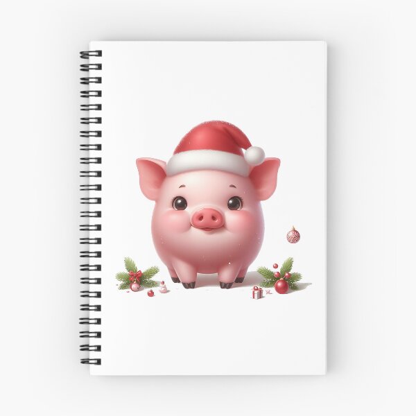 Item preview, Cute pig christmas designed and sold by Suukunna.