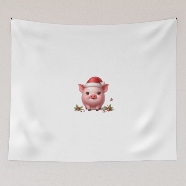 Item preview, Cute pig christmas designed and sold by Suukunna.