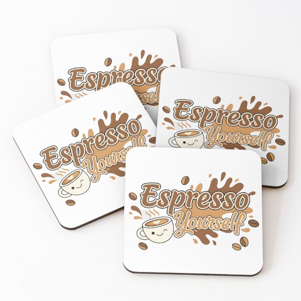 Item preview, Espresso Yourself Shirt – Funny Coffee Lover & Barista Graphic Tee designed and sold by Muzgle.