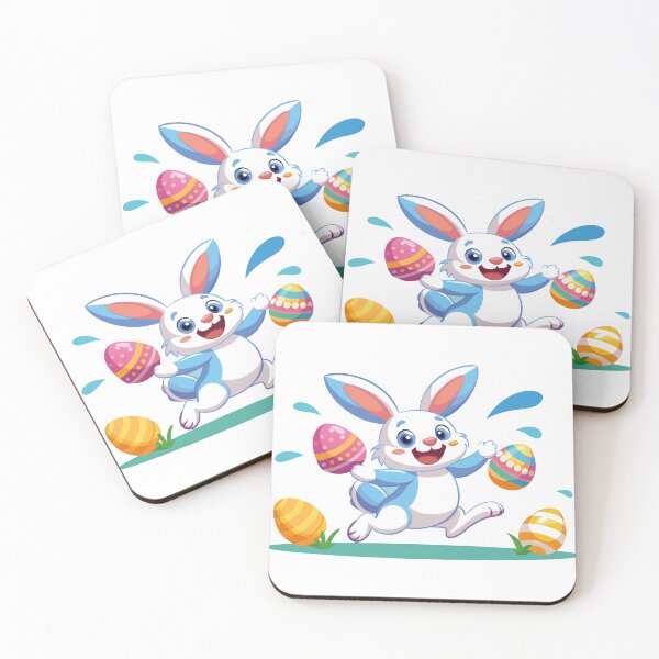 Item preview, Happy easter rabbit designed and sold by SuperAIstar.