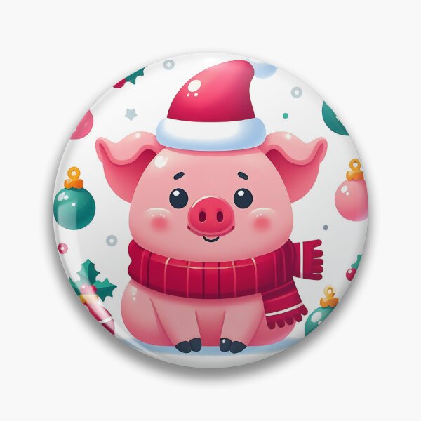 Item preview, Cute pig christmas designed and sold by Suukunna.