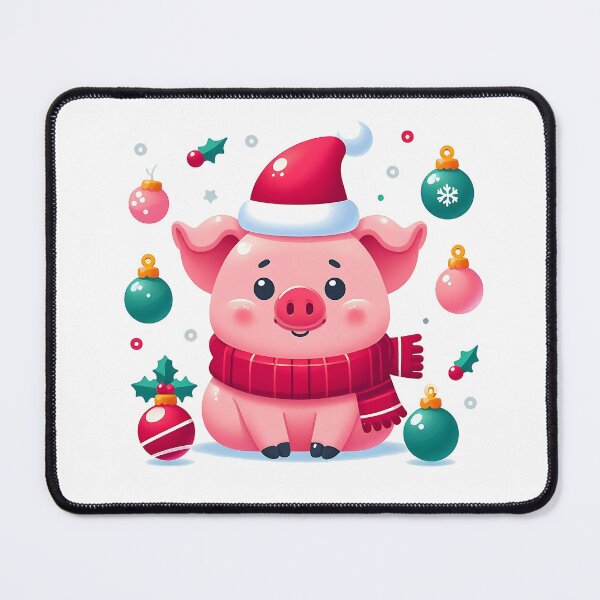 Item preview, Cute pig christmas designed and sold by Suukunna.