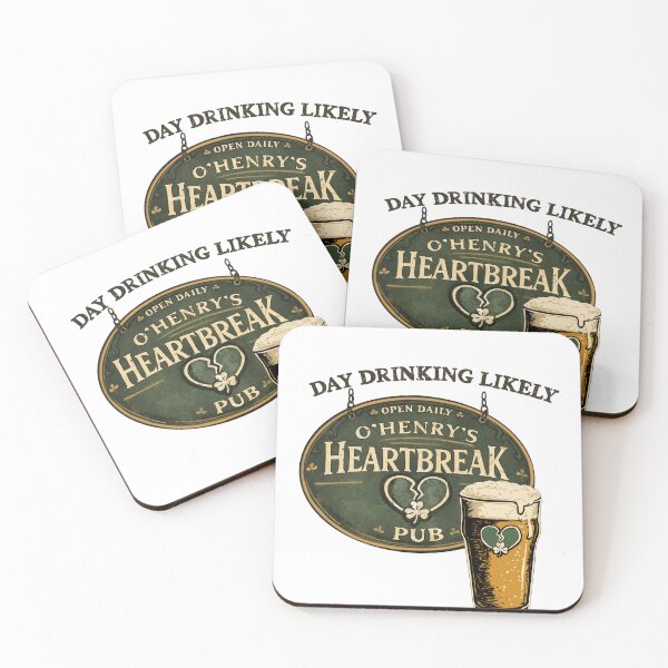 Item preview, O’Henry’s Heartbreak Pub – Day Drinking Likely (St. Patrick’s Day) designed and sold by MoeJoedesign .