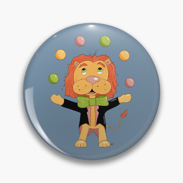 Item preview, Juggling Lion - Circus Theme  designed and sold by iCraftCafe.