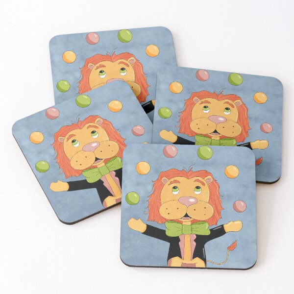 Item preview, Juggling Lion - Circus Theme  designed and sold by iCraftCafe.