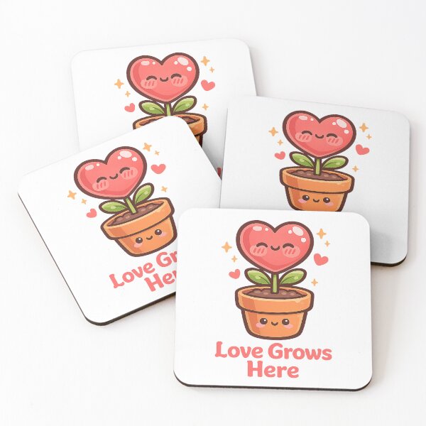 Item preview, Heart Plant — Love Grows Here designed and sold by Dream Machine.