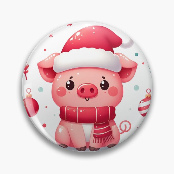 Item preview, Cute pig christmas designed and sold by Suukunna.