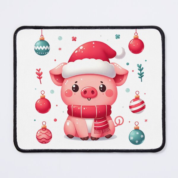 Item preview, Cute pig christmas designed and sold by Suukunna.