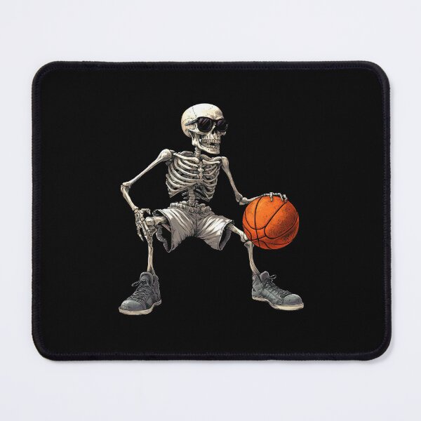 Item preview, Skeleton basketball player skull designed and sold by Soulskier.