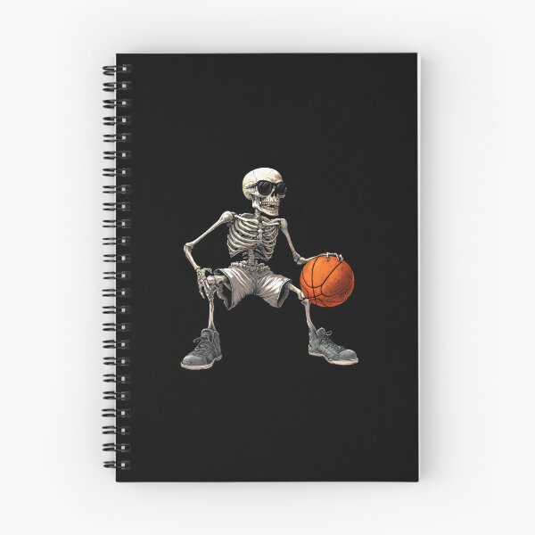 Item preview, Skeleton basketball player skull designed and sold by Soulskier.