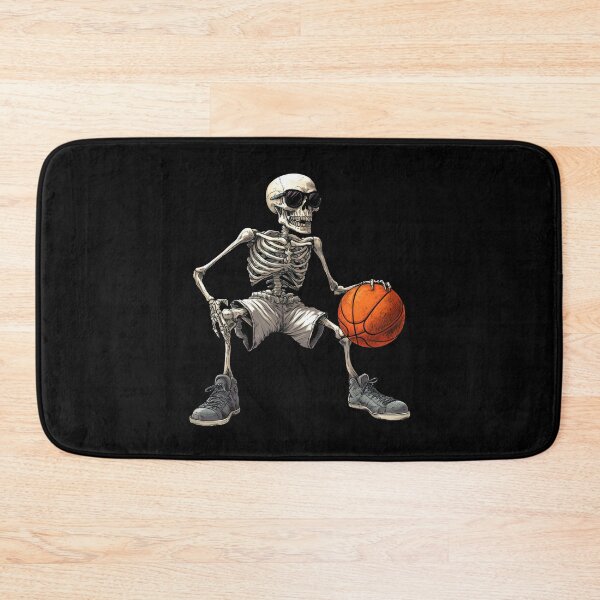 Item preview, Skeleton basketball player skull designed and sold by Soulskier.
